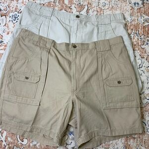 Mens RedHead‎ 8 Pocket Hiker Shorts Set of 2 New Outdoors